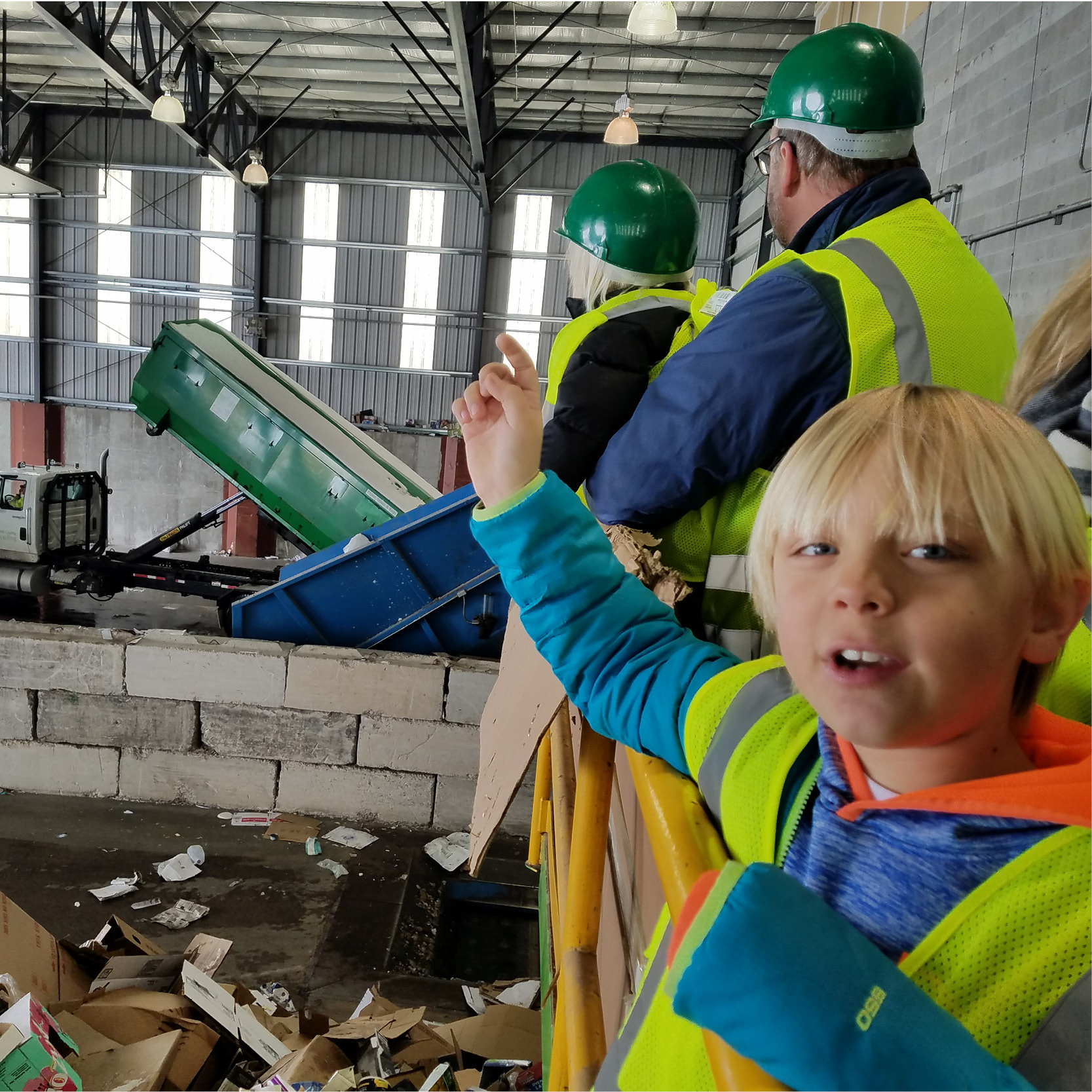Join a Tour of the Recycling Center!